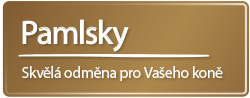 Pamlsky - skvělá odměna pro Vašeho koně